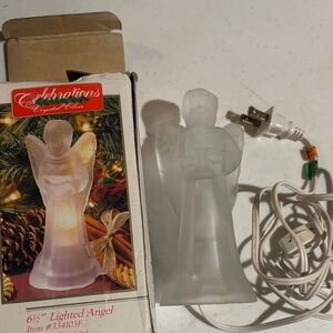 Celebrations Lighted Angel Figurine